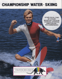 Championship Water-ski Challenge Atari ST US box art